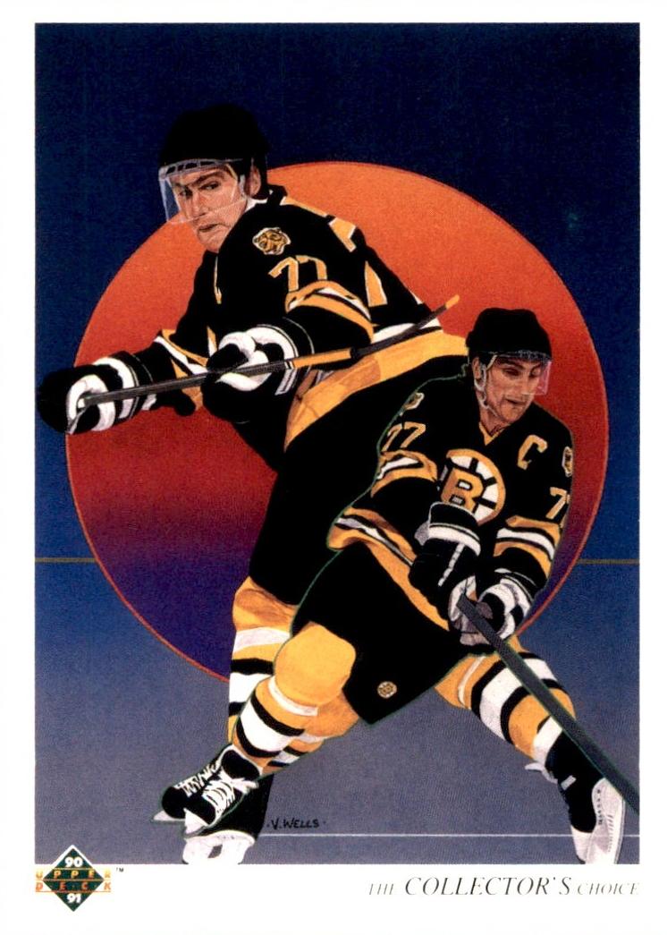 1990 Upper Deck Ray Bourque #320 card