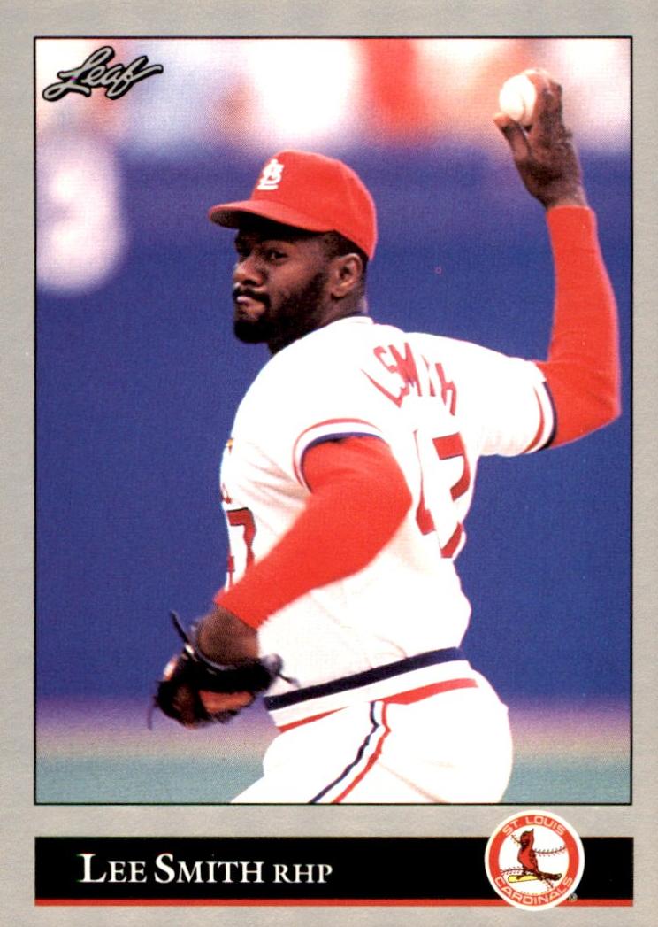1992 Leaf Lee Smith #254 card