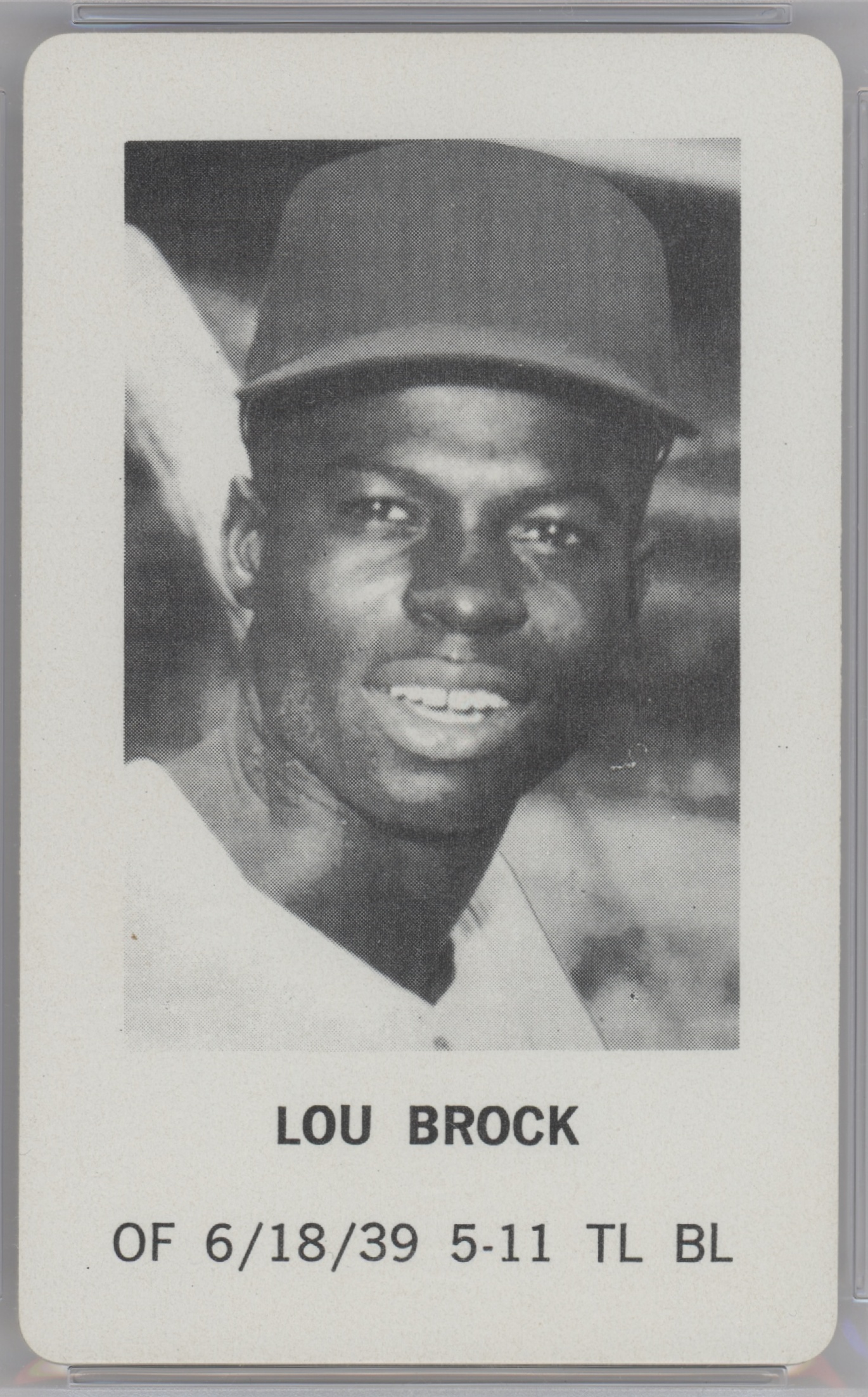 1970 Lou Brock #NNO