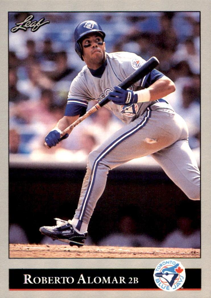 1992 Leaf Roberto Alomar #233 card