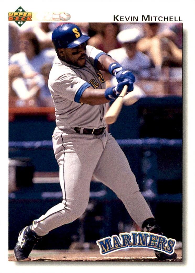 1992 Upper Deck Kevin Mitchell #735 card
