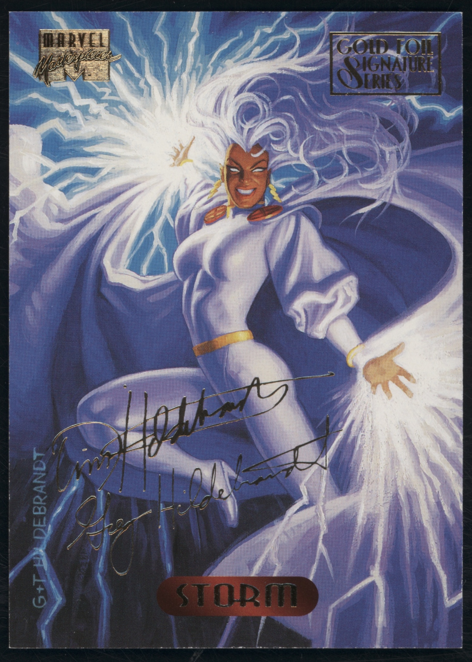 1994 Storm [Gold Foil Signatures] #118