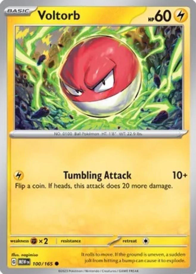Voltorb 2023 Pokemon Scarlet & Violet 151