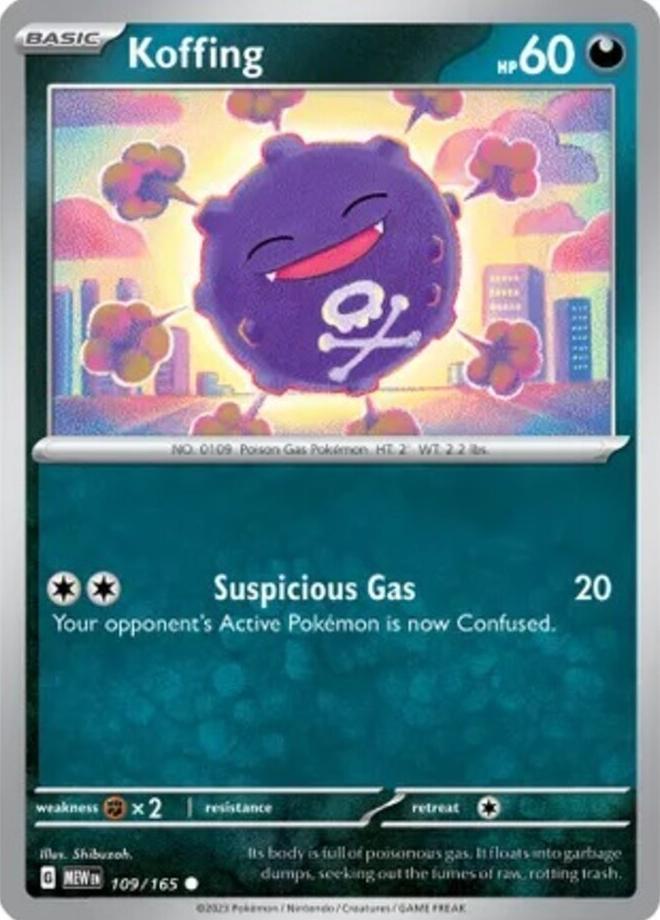 Koffing 2023 Pokemon Scarlet & Violet 151