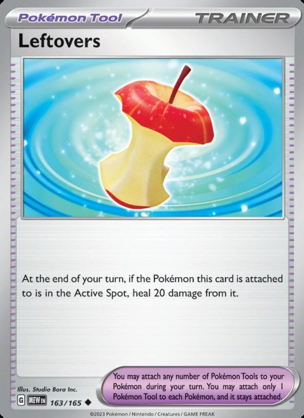 Leftovers 2023 Pokemon Scarlet & Violet 151