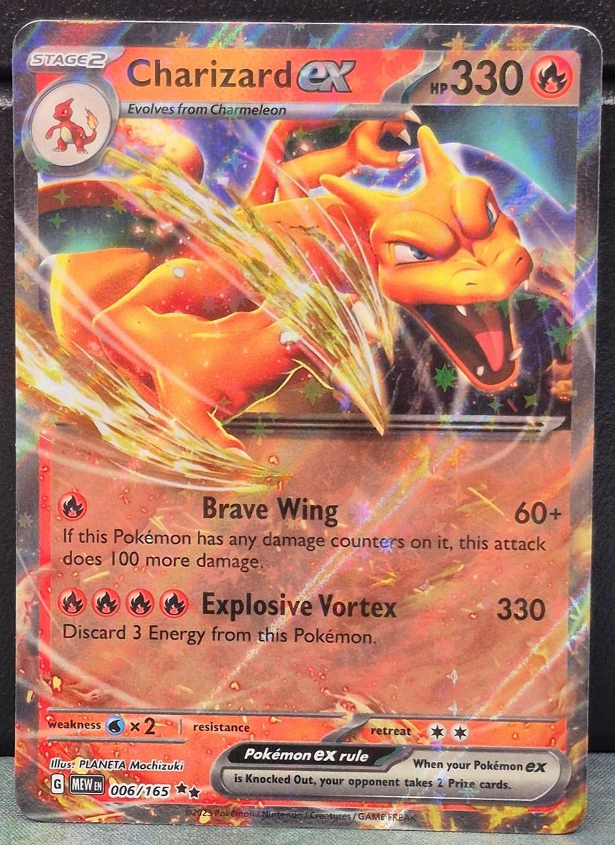 Charizard EX 2023 Pokemon Scarlet & Violet 151