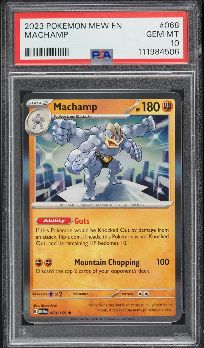 Machamp Holo 2023 Pokemon Scarlet & Violet 151
