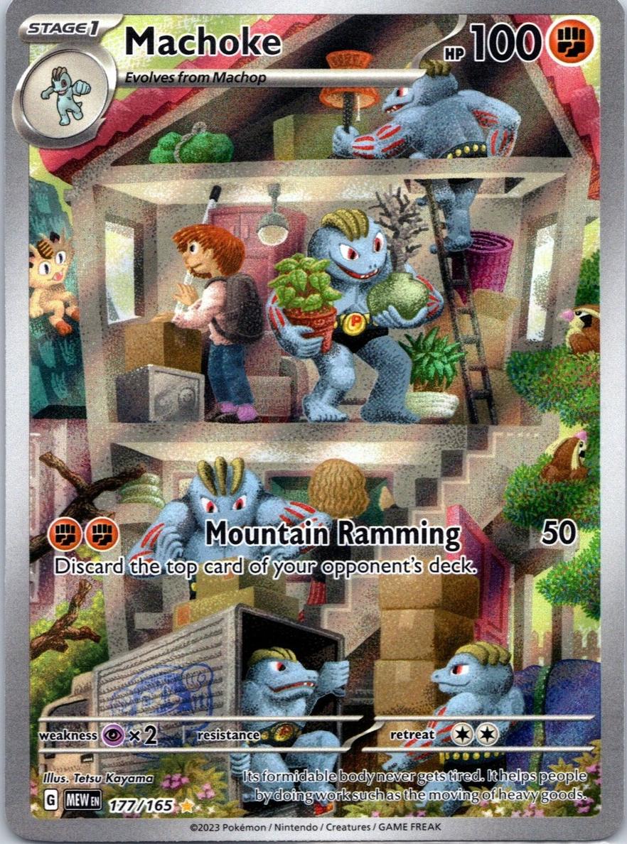 Machoke 2023 Pokemon Scarlet & Violet 151