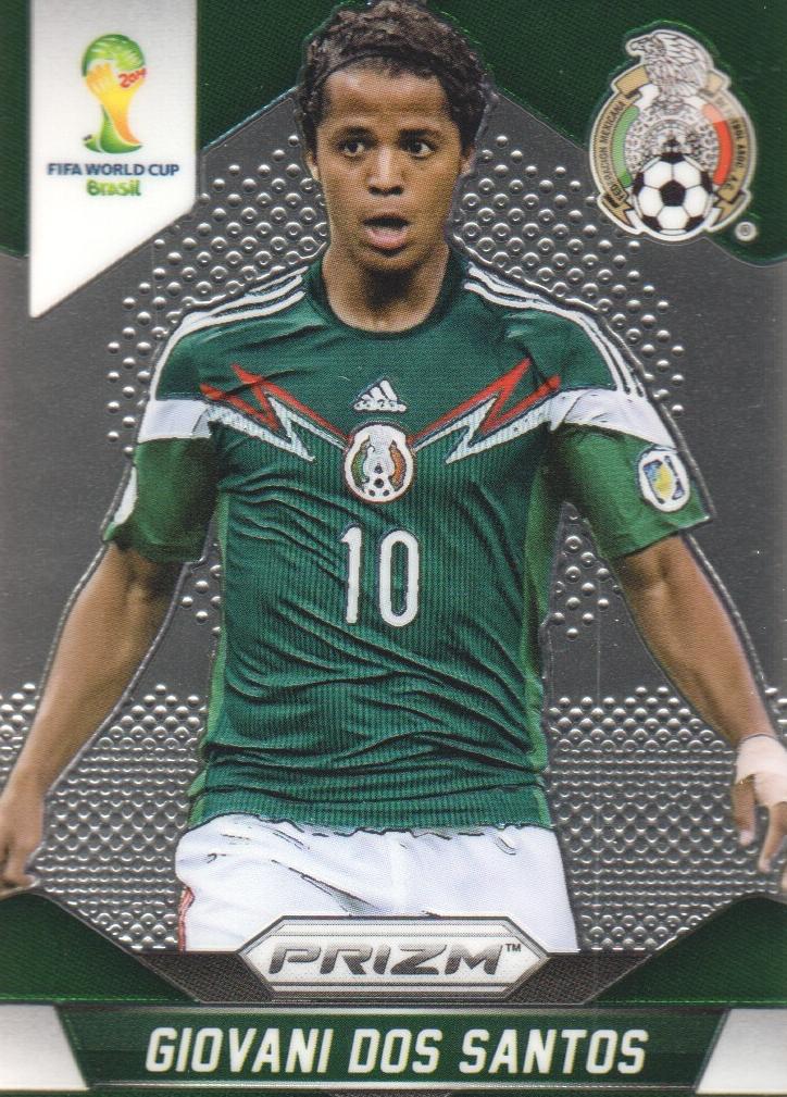2014 Panini Prizm World Cup Giovani Dos Santos #147 card