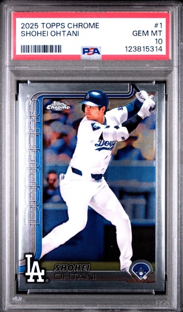 Shohei Ohtani - 2025 Topps Chrome Baseball