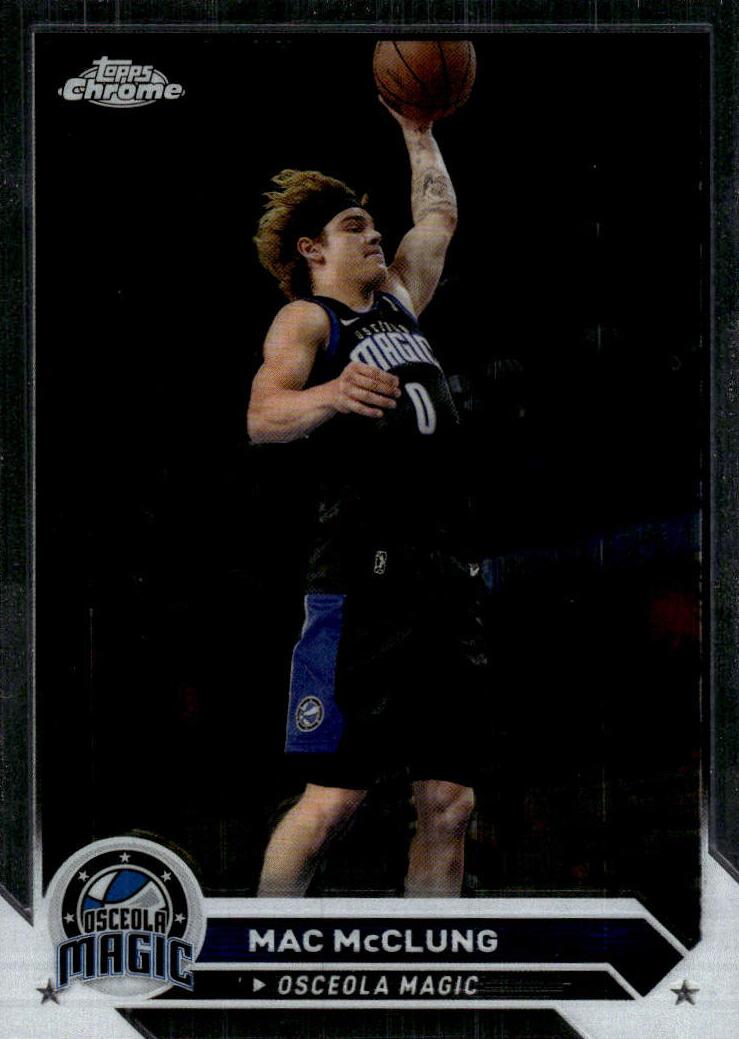 2023 Topps G-League Mac McClung #63 card