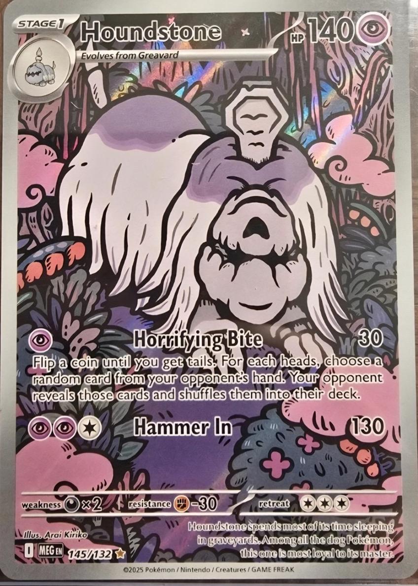 Houndstone 2025 Pokemon Mega Evolution