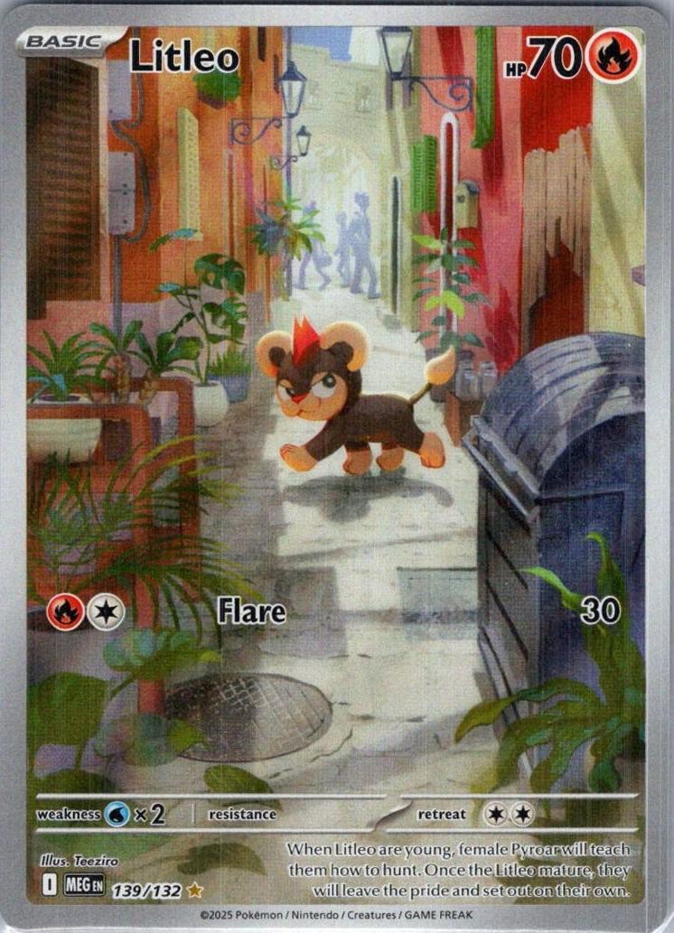 Litleo 2025 Pokemon Mega Evolution