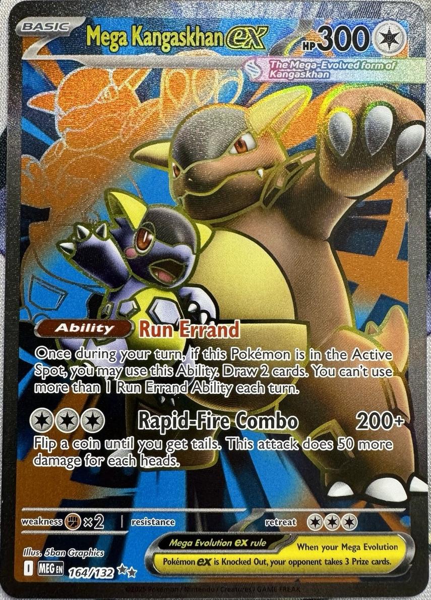 Mega Kangaskhan EX 2025 Pokemon Mega Evolution