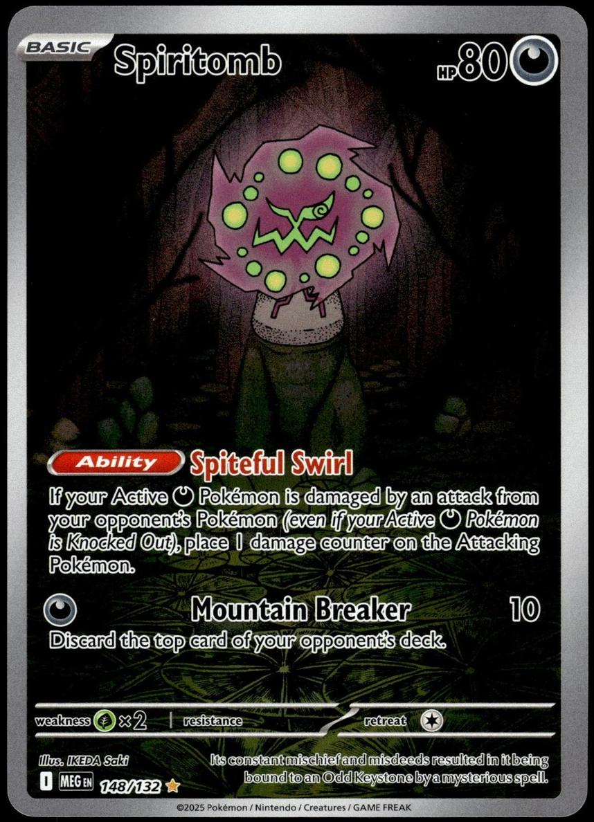Spiritomb 2025 Pokemon Mega Evolution