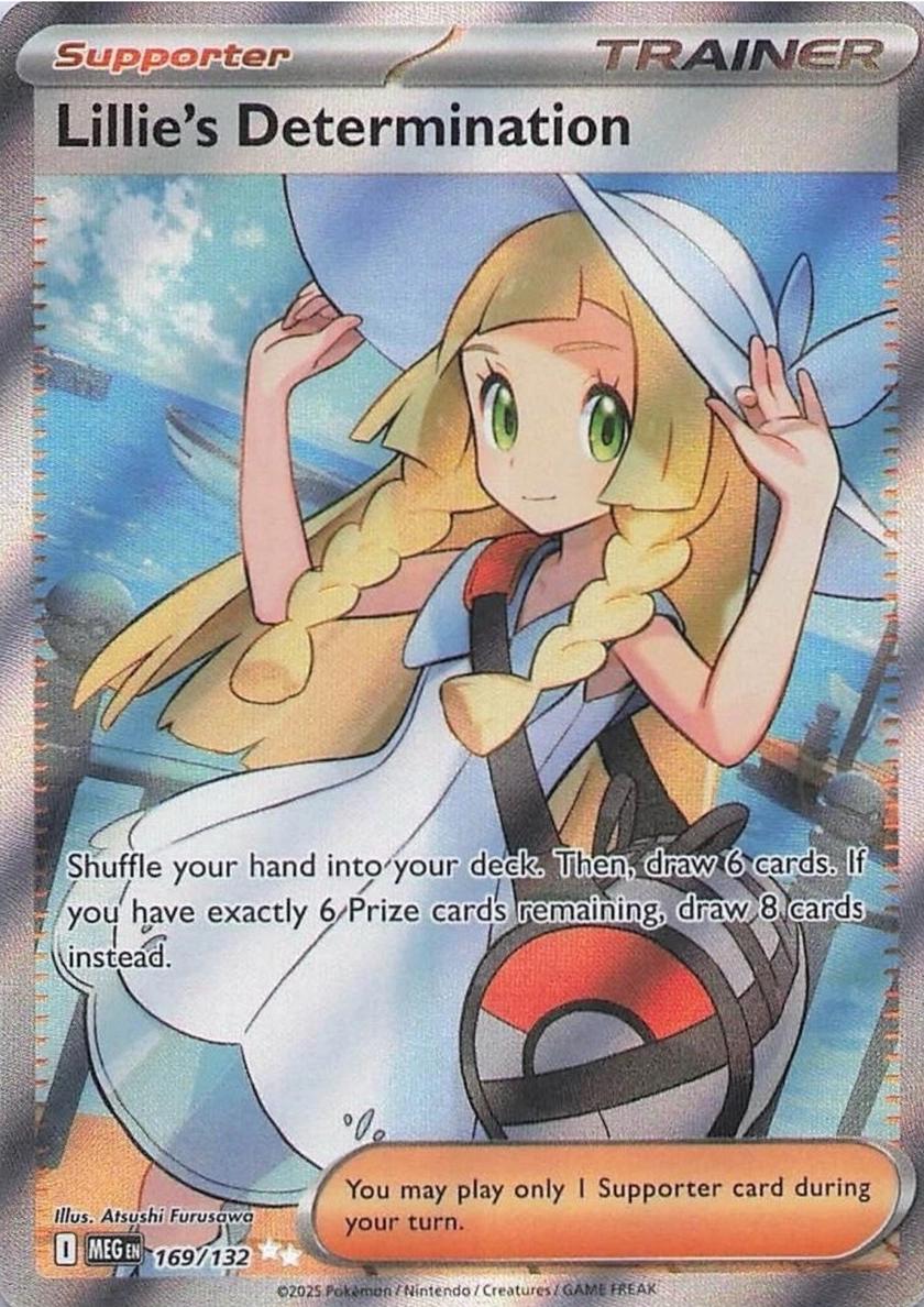Lillie's Determination 2025 Pokemon Mega Evolution