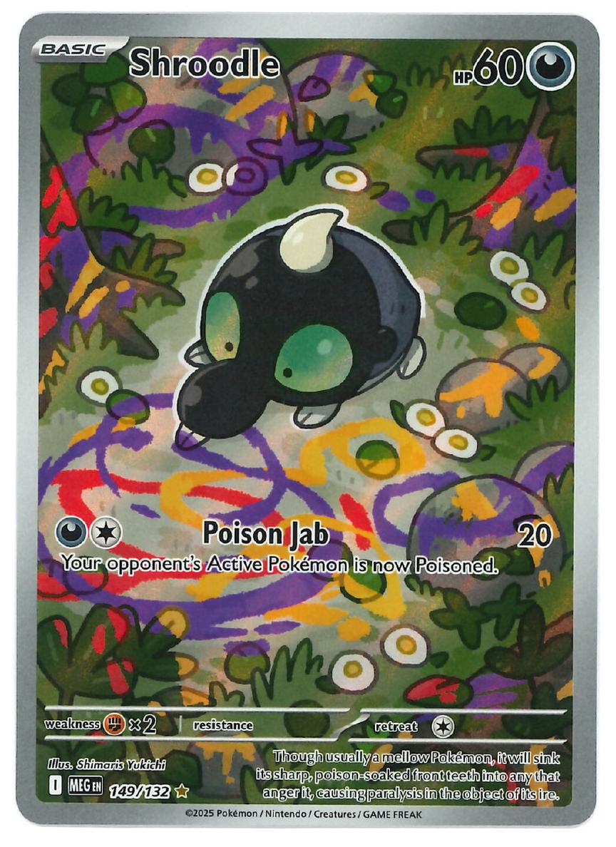 Shroodle 2025 Pokemon Mega Evolution