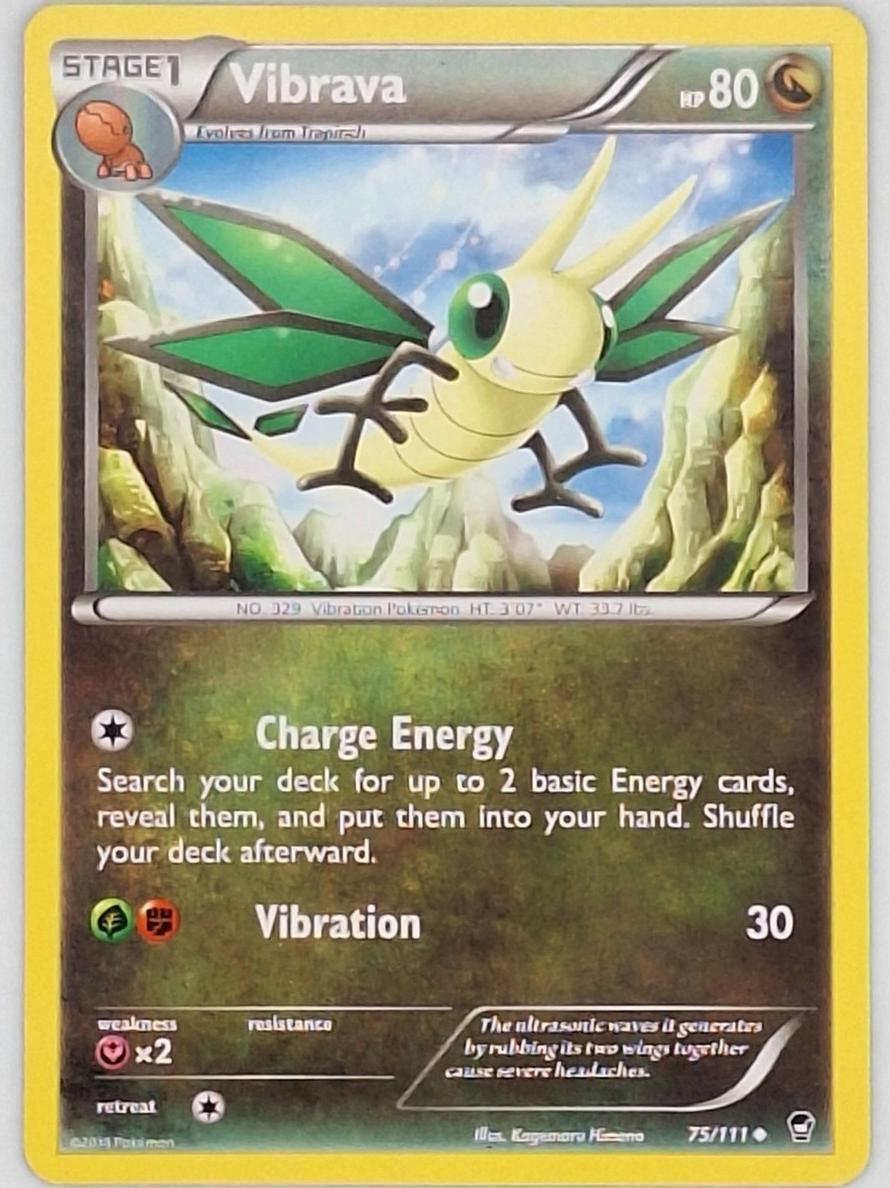 Vibrava 2014 Pokemon XY Furious Fists