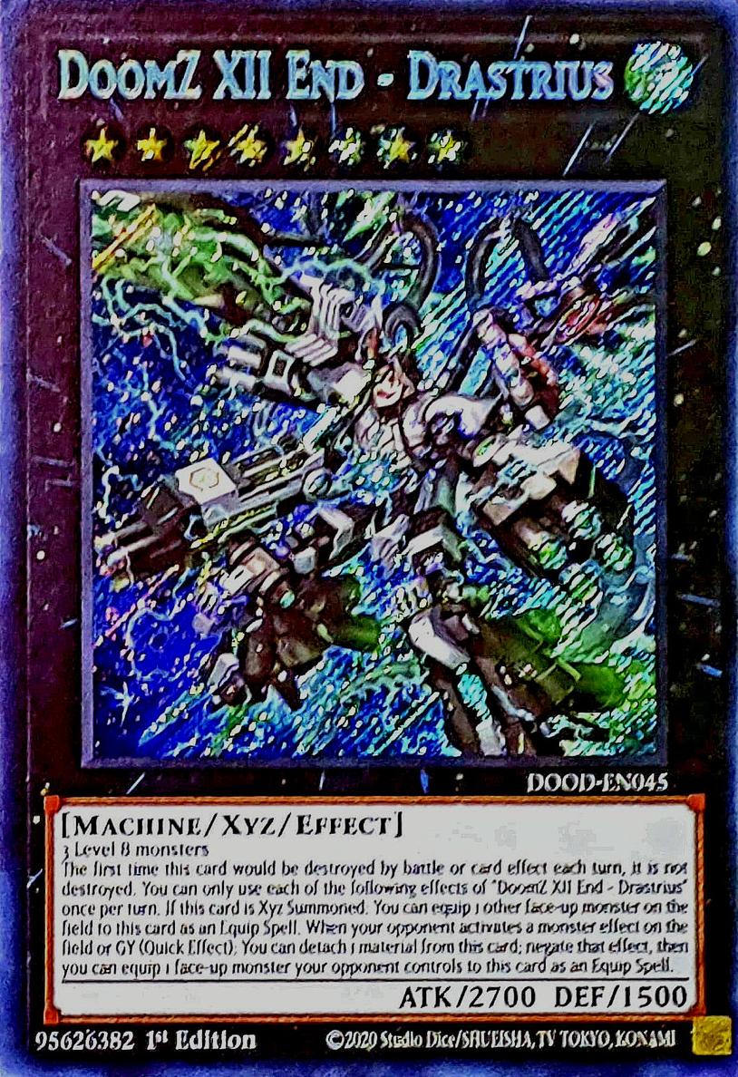 DoomZ XII End - Drastrius - 2025 Yu-Gi-Oh! Doom Of Dimensions