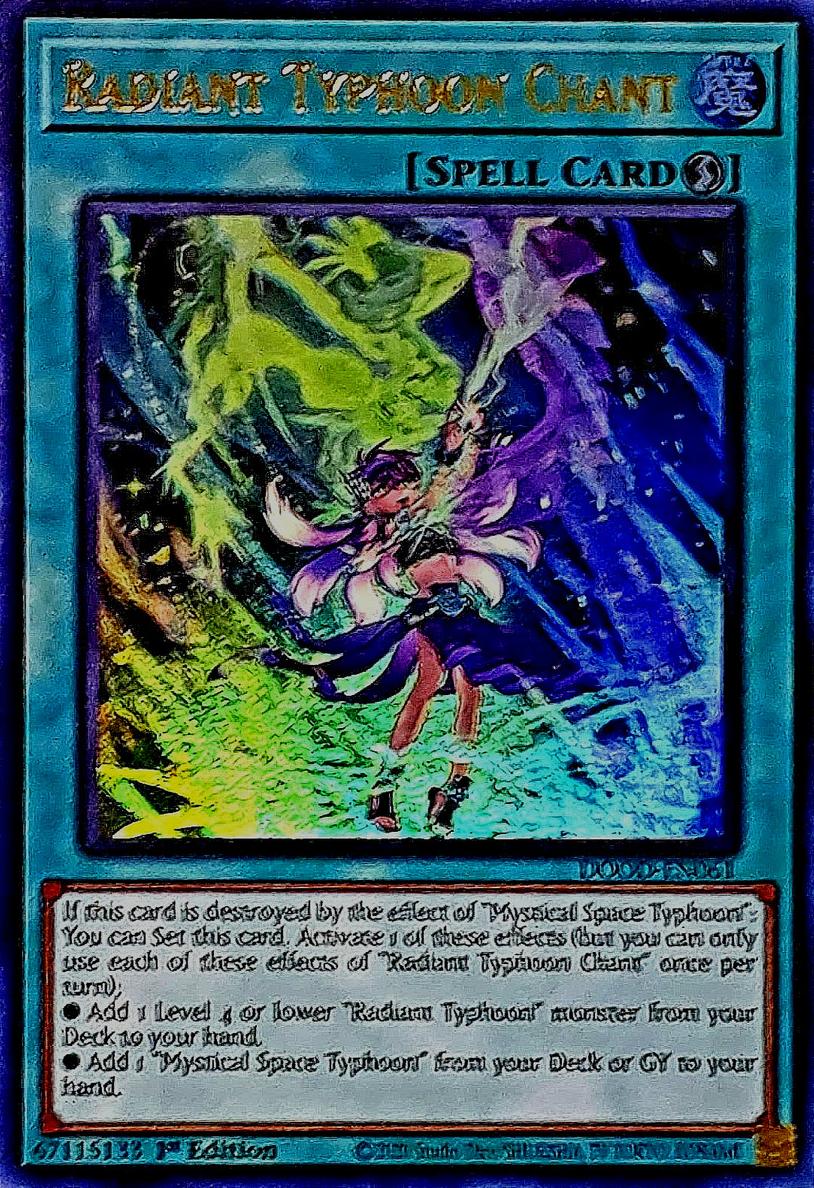 Radiant Typhoon Chant - 2025 Yu-Gi-Oh! Doom Of Dimensions