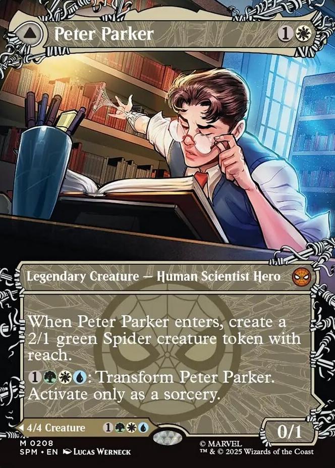 2025 Peter Parker [Borderless] #208