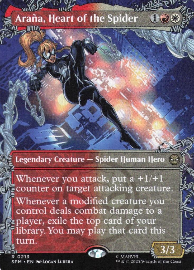 2025 Arana, Heart of the Spider [Borderless] #213