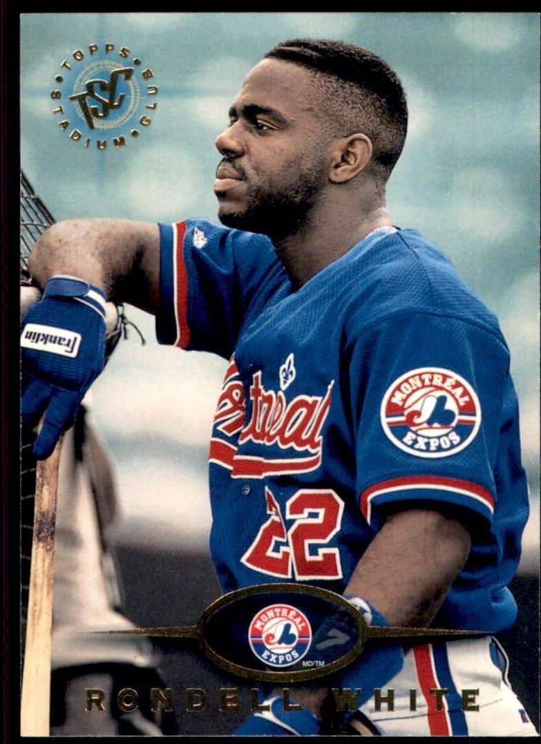 1995 Topps Stadium Club Rondell White #349 card