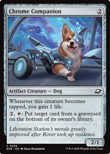 Chrome Companion - 2025 Magic The Gathering Edge of Eternity