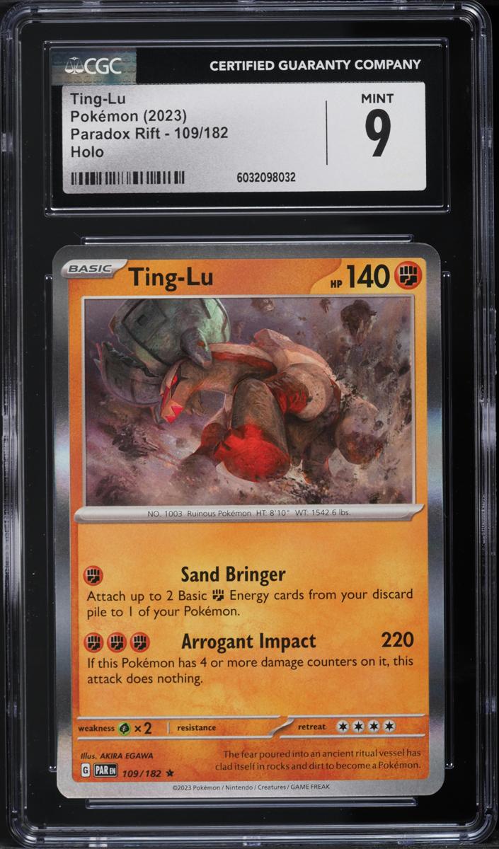 Ting-Lu Holo 2023 Pokemon Scarlet & Violet Paradox Rift