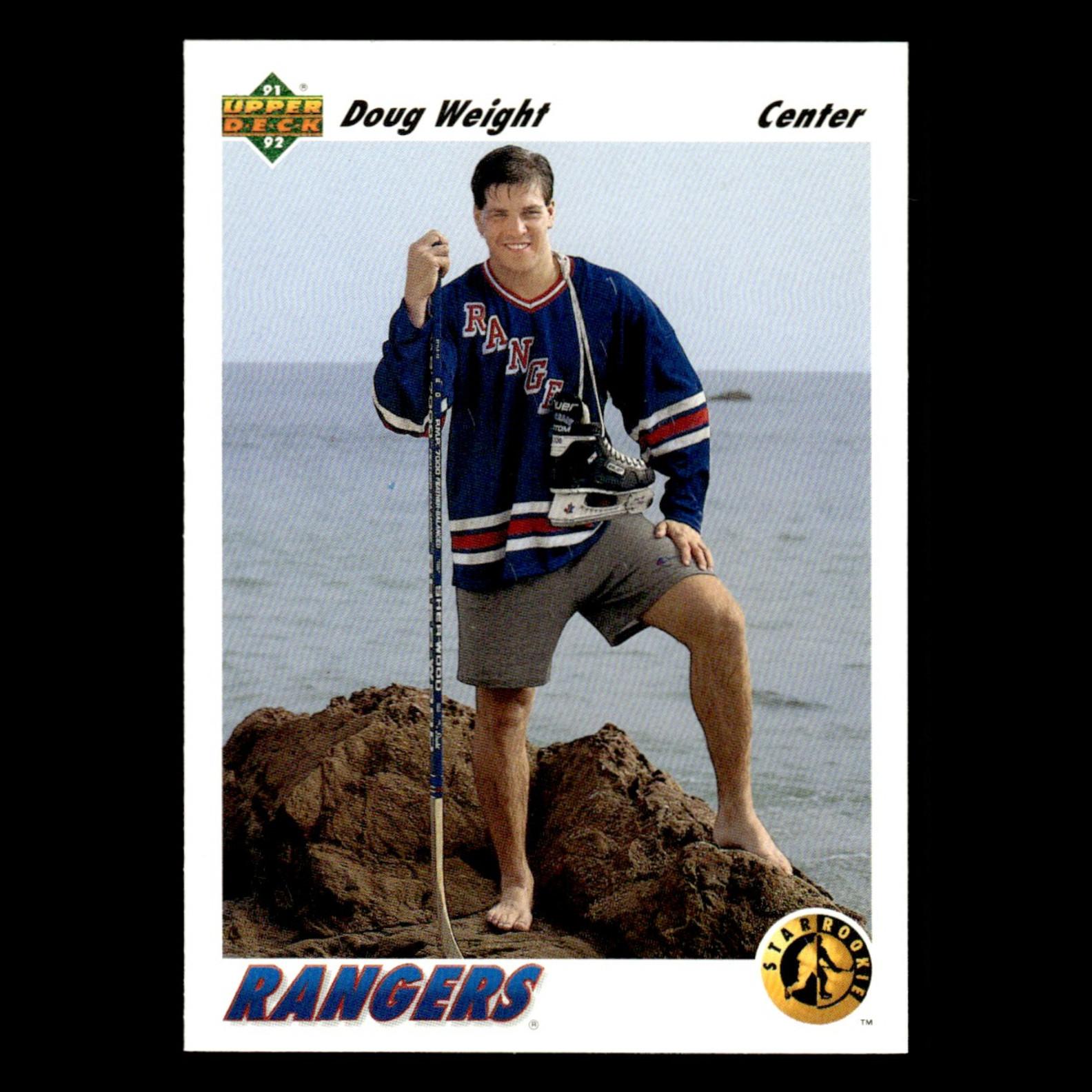 1991 Upper Deck Doug Weight #444 card