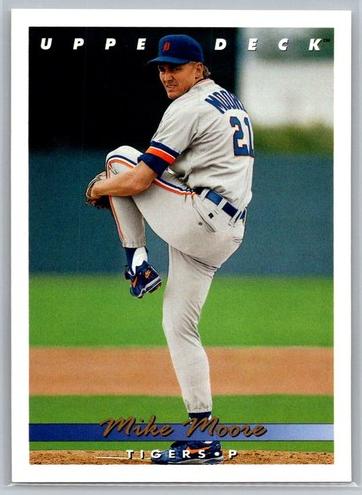 Mike Moore 1993 Upper Deck Baseball