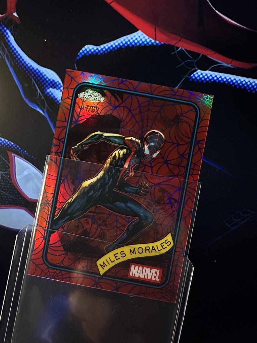 2025 Miles Morales [Spider Web Refractor] #176