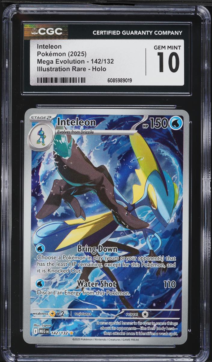 Inteleon 2025 Pokemon Mega Evolution