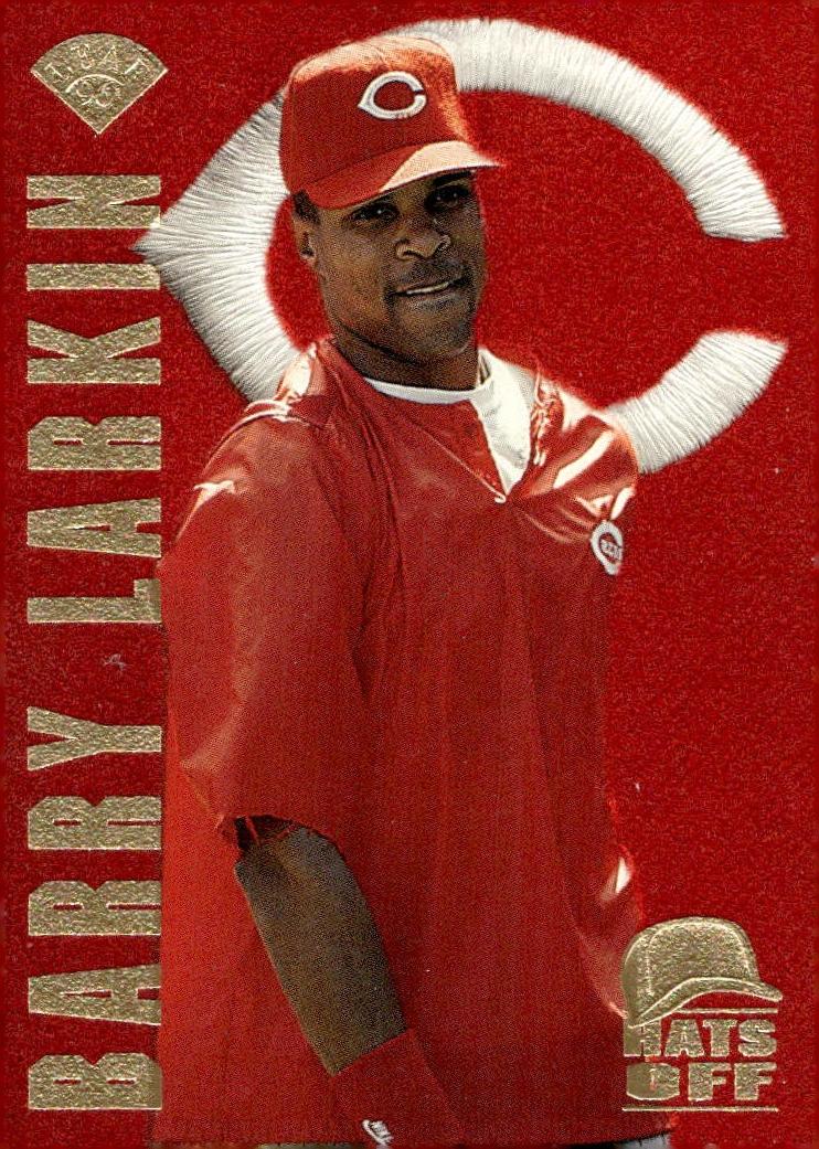 1996 Leaf Barry Larkin #2 card