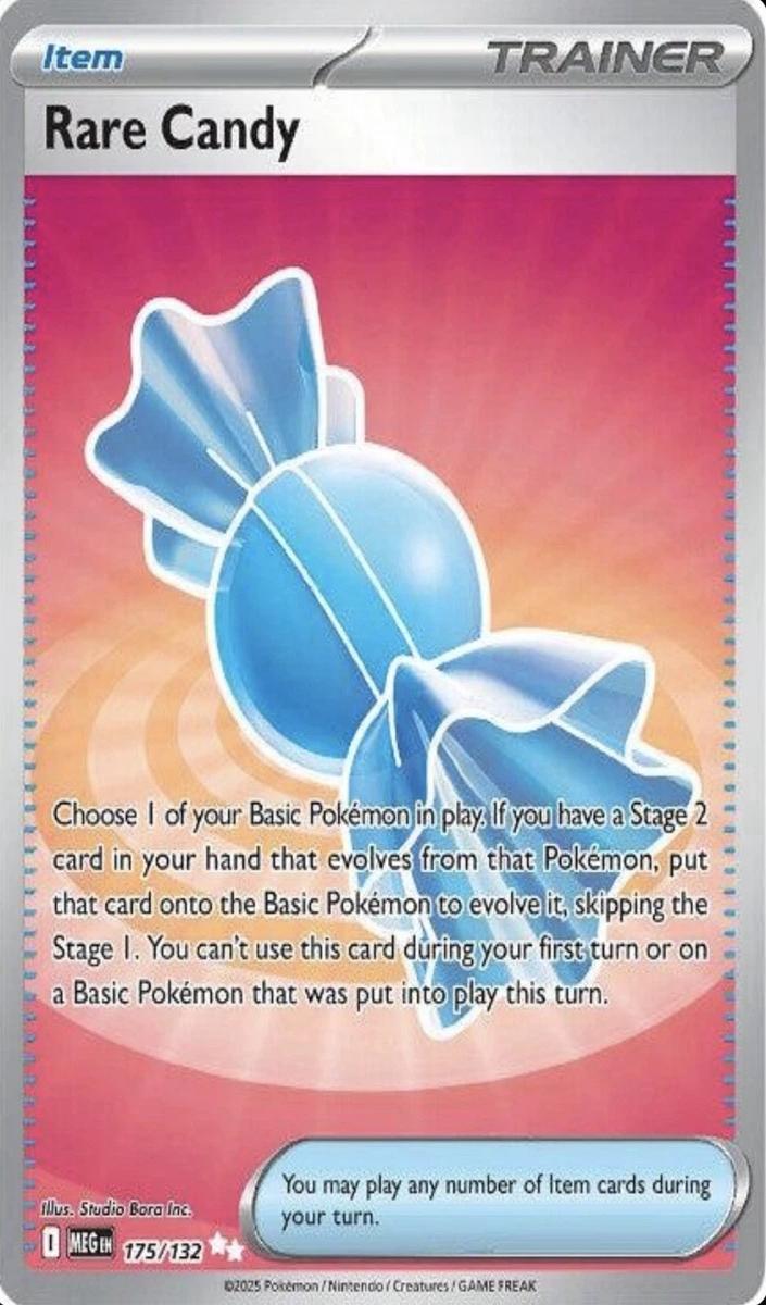 Rare Candy 2025 Pokemon Mega Evolution