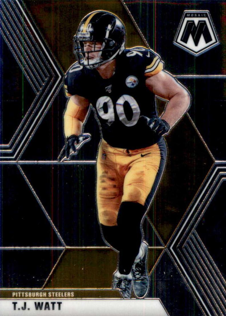 2020 Panini Mosaic T.J. Watt #167 card