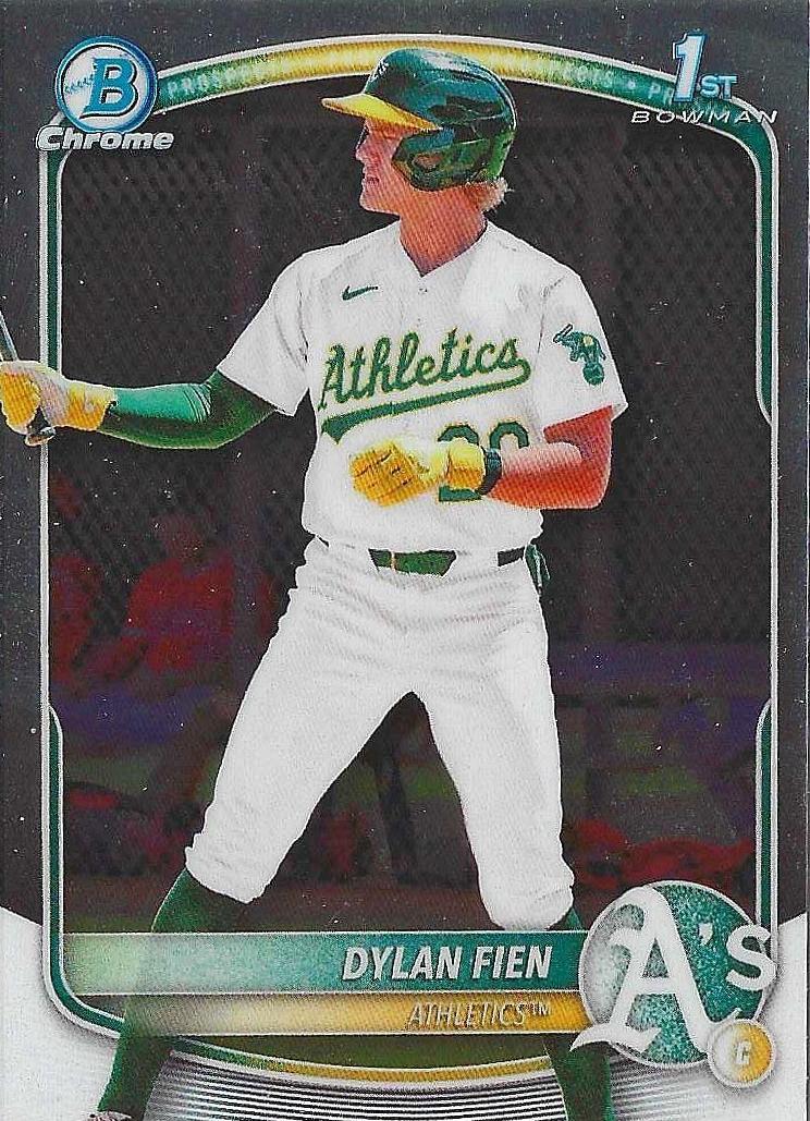 Dylan Fien 2025 Bowman Chrome Prospects card