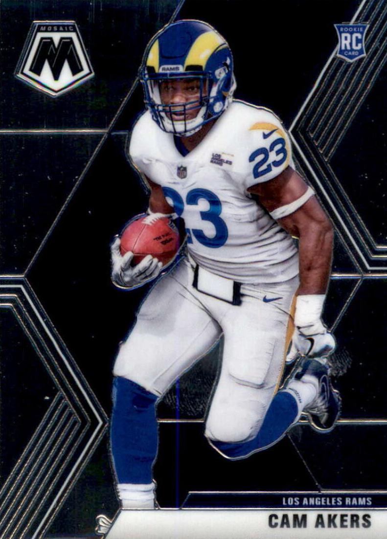 2020 Panini Mosaic Cam Akers #221 card