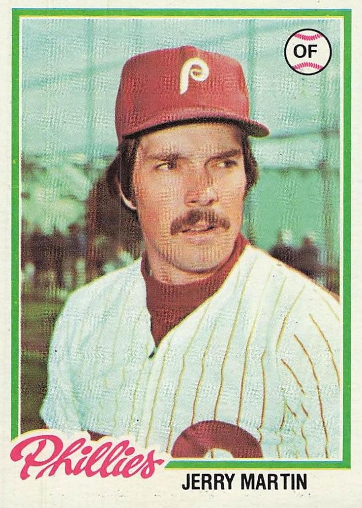 1978 Topps Jerry Martin #222 card