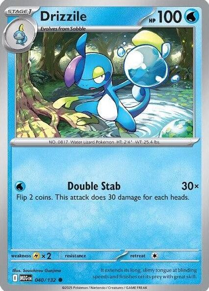 Drizzile 2025 Pokemon Mega Evolution