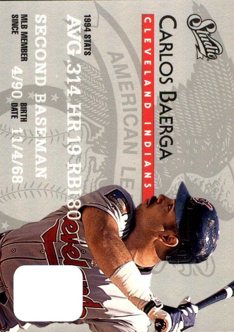 1995 Carlos Baerga #36