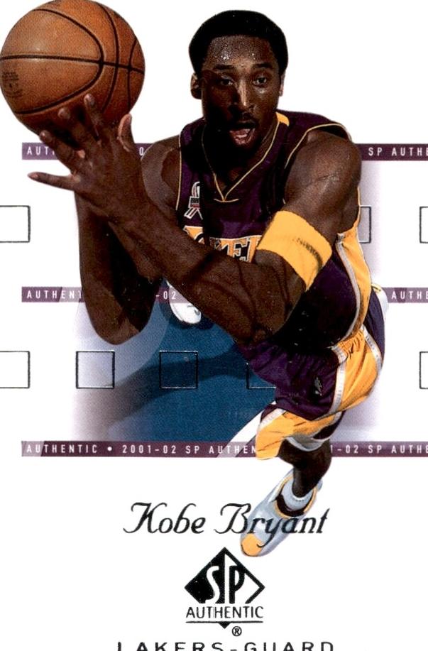 2001 Kobe Bryant #38