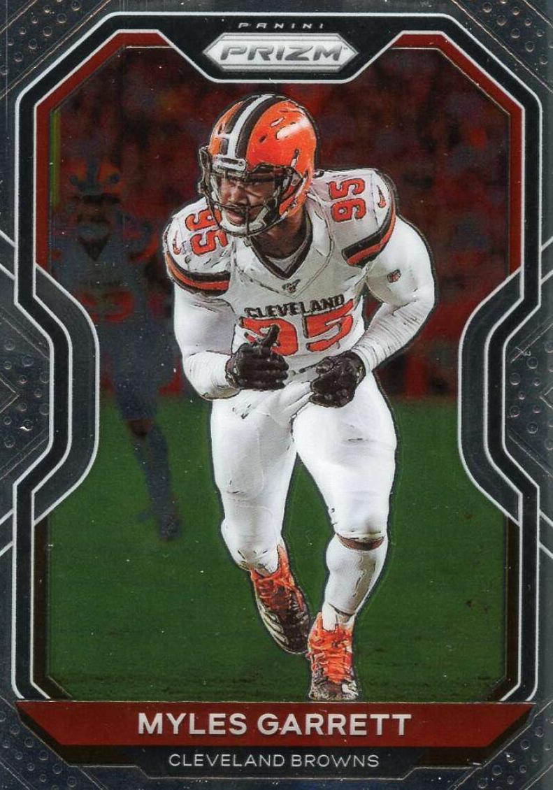 2020 Panini Prizm Myles Garrett #62 card