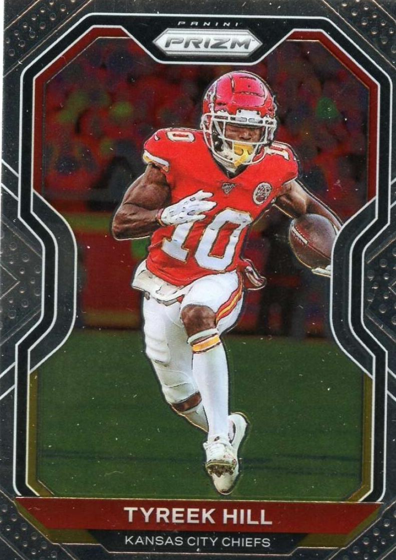 2020 Panini Prizm Tyreek Hill #120 card