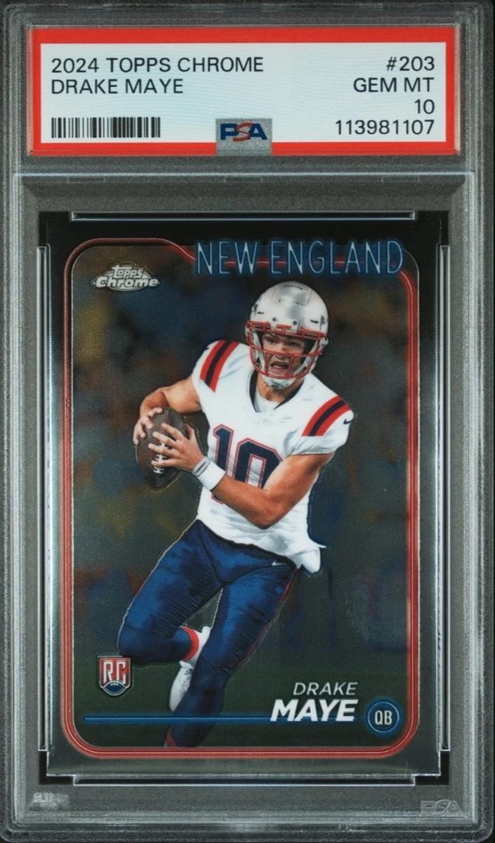 Drake Maye - 2024 Topps Chrome Football