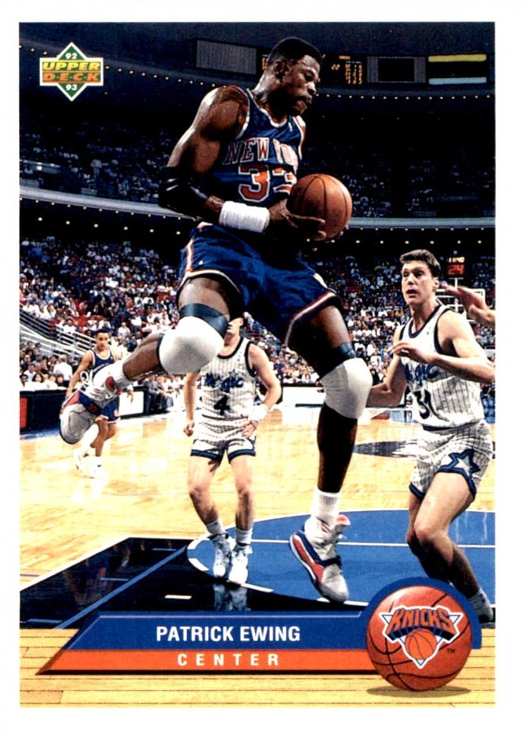 1992 Upper Deck Patrick Ewing #P28 card