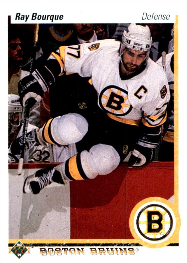 1990 Upper Deck Ray Bourque #64 card