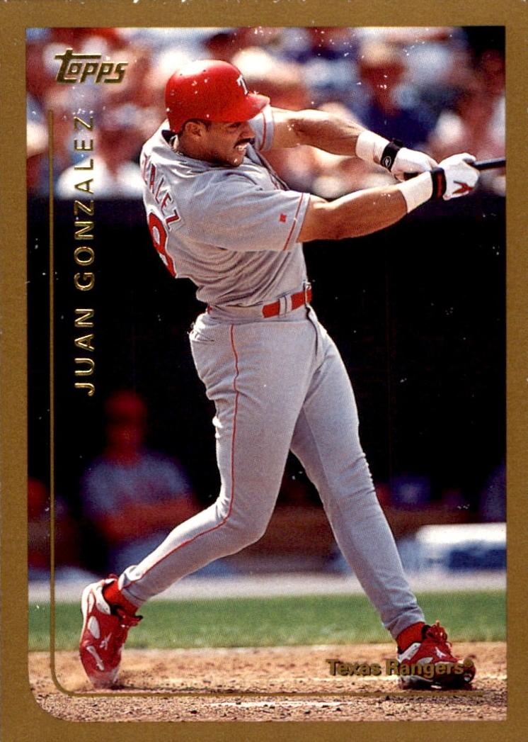 1999 Juan Gonzalez #27