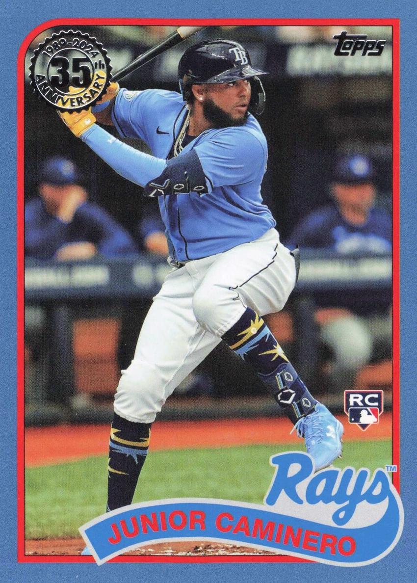 2024 Junior Caminero [Blue] #89B-50