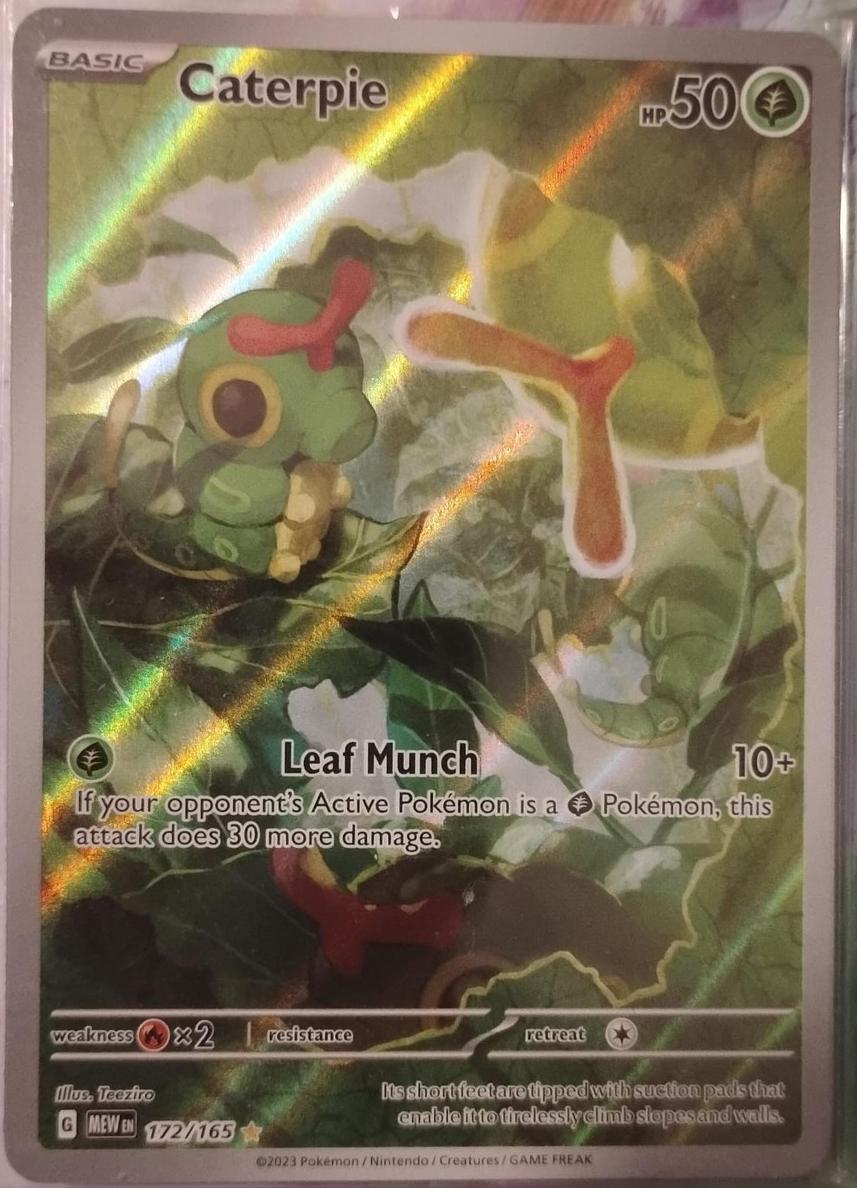 Caterpie 2023 Pokemon Scarlet & Violet 151